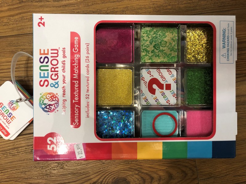 Sense & Grow Sensory Textured Matching Game Sputtergotch Toy Company